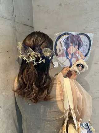 ヘアアレンジ 女性に人気♪ はやしほのかのヘアスタイル