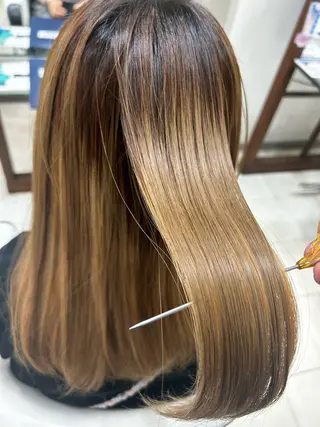 セミロング 齋藤 ひなののマツエク・マツパデザイン