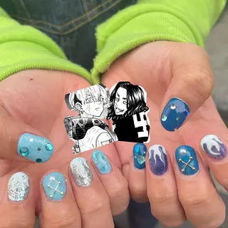 ネイル 栗田 ゆう子のネイルデザイン