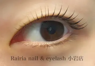 マツエク・マツパ Rairia nail&eyelash所属・Rairia CHIKAのマツエク・マツパデザイン