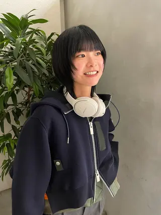 カラー ショートカット メンズカット/夕海のヘアスタイル