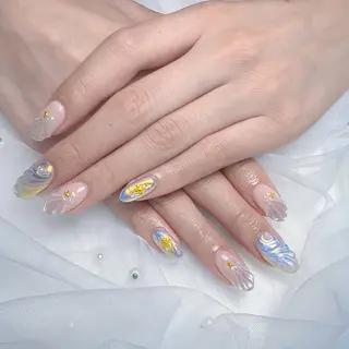 ショート 28ネイル フェンのネイルデザイン