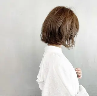 ショート カラー パーマ ヘアアレンジ メンズ キッズ ネイル マツエク・マツパ #tag 稗田綾加のヘアスタイル