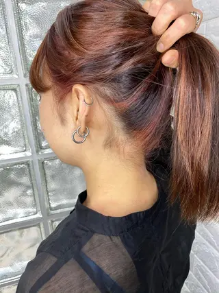 ロング カラー 美容師歴18年 ALBA 齊藤のヘアスタイル