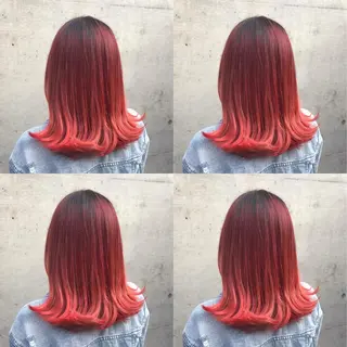 ミディアム カラー 透明感カラー特化型 NAOKIのヘアスタイル