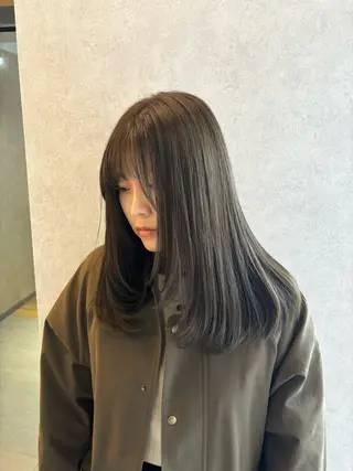 ロング カラー little 小濱彰太のヘアスタイル