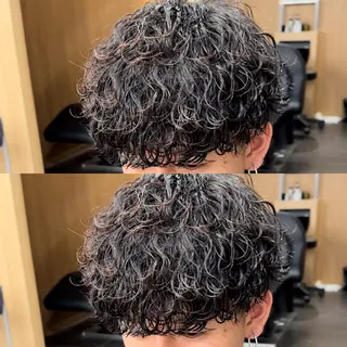 パーマ メンズ 🔥メンズカット＋ パーマの達人🔥のヘアスタイル