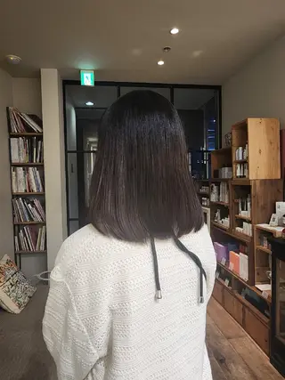 ミディアム 青木 力のヘアスタイル