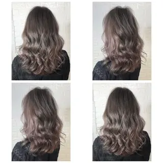 ミディアム カラー KIZU 髪質改善 オカルト怪談のヘアスタイル