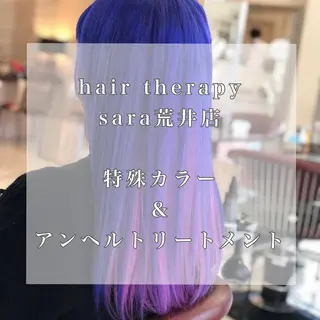 ショート カラー パーマ メンズ キッズ マツエク・マツパ sara 荒井店のヘアスタイル