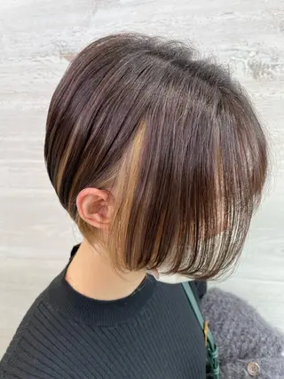 ショート カラー 🫧美髪矯正/ 髪質改善/藤平健太のヘアスタイル