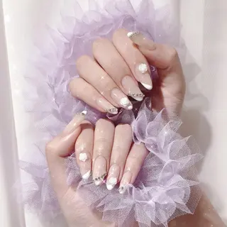 ネイル Mariko【韓国 ワンホン 長さだし】のネイルデザイン