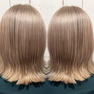 セミロング カラー パーマ ヘアアレンジ RecheRche【池袋】所属・👑指名率No.1 👑坂口飛翔のヘアスタイル