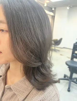 ミディアム CBON HairSalon neaf六本木店所属・カラー/髪質改善/ 縮毛矯正/関口舞のヘアスタイル