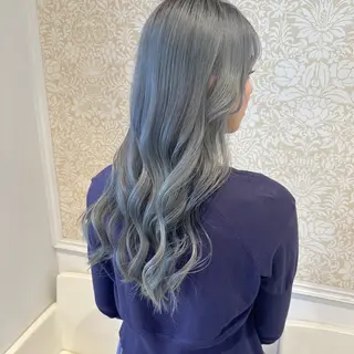 ロング 暖色系カラー🍊 オオネヨシナリのヘアスタイル