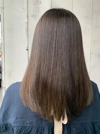 セミロング カラー 菅野 美咲のヘアスタイル