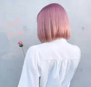 ショート カラー ブリーチなし透明感カ ラー×韓国ヘア♡ヒデのヘアスタイル