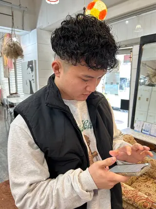 ショート パーマ YURAGI🌿 SAKIのヘアスタイル