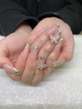 セミロング JNA認定講師🌸 RIEのネイルデザイン