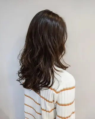 セミロング Flan Hair&Spa（フランヘアーアンドスパ）所属・矢部 江里奈のヘアスタイル