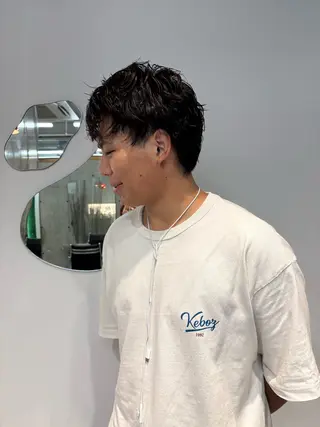 パーマ メンズ é.dit tokyo所属・チナ tinaのヘアスタイル