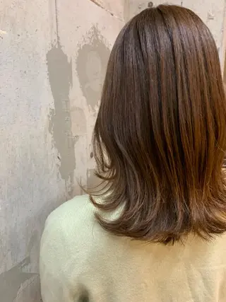 ミディアム 🎀ハイトーン/レイ ヤー/Reina🎀のヘアスタイル