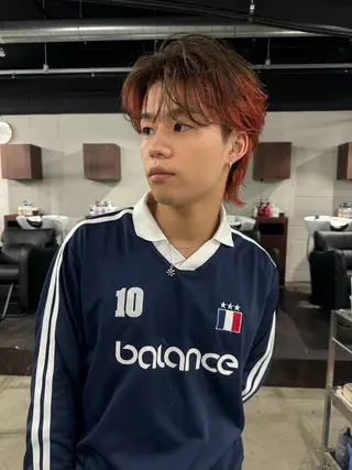 ショート カラー メンズ Pia/KIRIA /福岡美容室のヘアスタイル