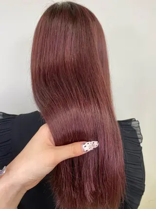 ロング カラー ヘアアレンジ ネイル マツエク・マツパ 💓💓彩 音💓💓のマツエク・マツパデザイン