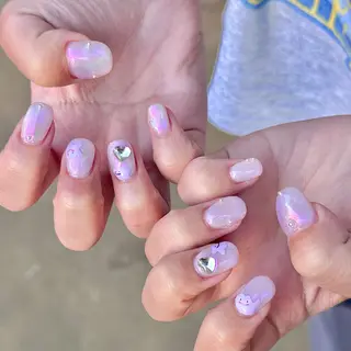 ネイル シモダ カスミ 🦀 @ksm_smdのネイルデザイン