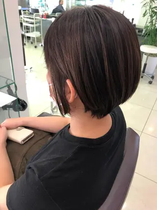 ショート TREASTAR所属・松永 真弥のヘアスタイル