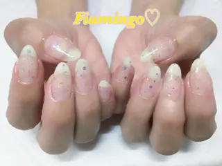 ネイル 40代からの爪を守る ×ケア重視サロン♡のネイルデザイン