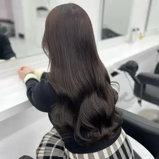 カラー 愛され透明感🪽トレ ンドヘア🪽池袋のヘアスタイル