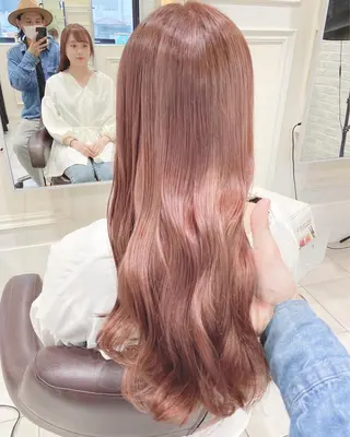 ロング カラー 韓国/色気/レイヤー /avance天王寺のヘアスタイル