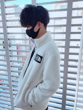 ショート ヘアアレンジ メンズ メンズZina代表 田端 麗治のヘアスタイル