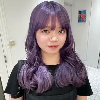 ロング カラー Je suis heureuse Miel所属・🐩艶カラー/ chisato🌙のヘアスタイル