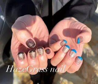 ショート HazeGrass NAILのネイルデザイン