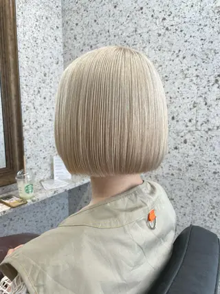 ショート lani hair salon所属・SHOTO ハイトー ン/デザインカラーのヘアスタイル
