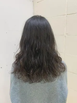セミロング パーマ 千葉駅徒歩1分✂︎ 宮内のヘアスタイル