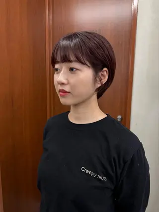 ショート 似合わせカット/ ハイトーン/aoiのヘアスタイル