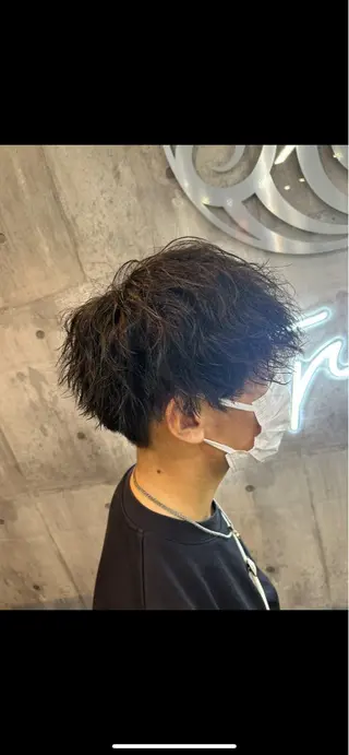 メンズ 👑再現性◎北千住N o.1パーマYutoのヘアスタイル