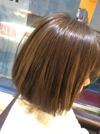 ショート カラー パーマ ヘアアレンジ メンズパーマの巨匠 鈴木純のヘアスタイル