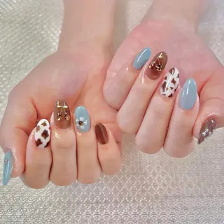 ネイル 🤎🧸 Aya 🧸🤎のネイルデザイン