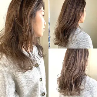 セミロング 小澤大輔 YOLO hairのヘアスタイル