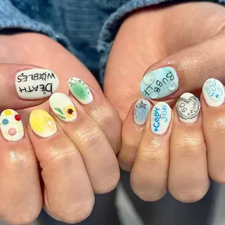 ネイル ハイトーン特化 pepe🎀のヘアスタイル