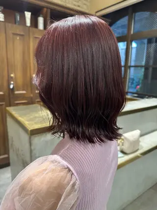 ミディアム Mauve 世田谷 きたじまのヘアスタイル