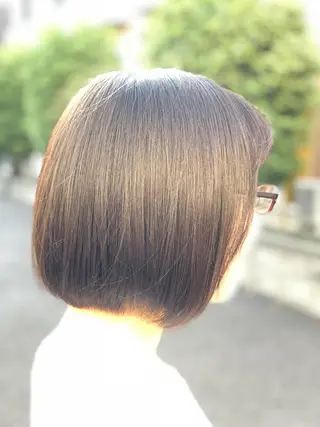 ミディアム 山野井 誠のヘアスタイル
