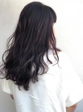 セミロング カラー Nero✂︎ officialのヘアスタイル