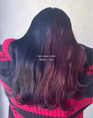 セミロング カラー ヘアアレンジ 最新艶髪トレンド¦ ヘア¦miyu🐒♡のヘアスタイル