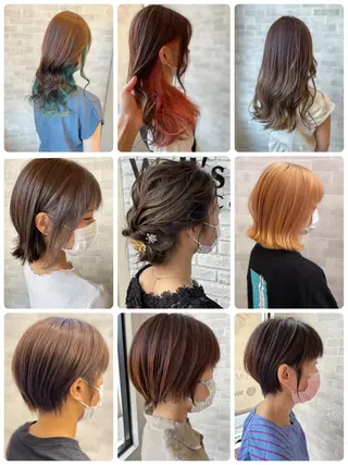 ショート カラー Well's TAIGAのヘアスタイル