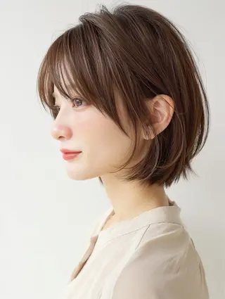 ショート 似合わせショート/癒 しのはちみつ炭酸スパのヘアスタイル